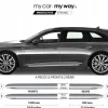 Audi A6 C8 Avant Kombi Listwy CHROM Drzwi Ochronne