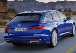 Audi A6 C8 Avant Listwa CHROM Chromowana na klapę
