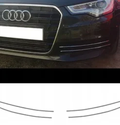 Audi A6 C7 - CHROM GRILL Zderzak Atrapa Przedni