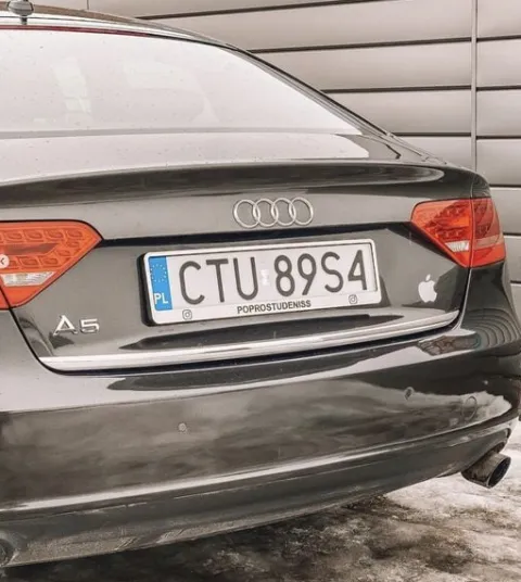 AUDI A5 Coupe 8T3 - LISTWA CHROM Chromowana Klape