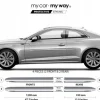 Audi A5 F53, F5P 2017+ Listwy CHROM Drzwi Ochronne
