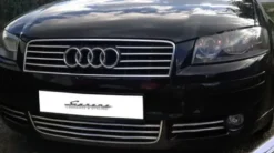 AUDI A3 8P Listwy CHROM GRILL atrapa Tuning
