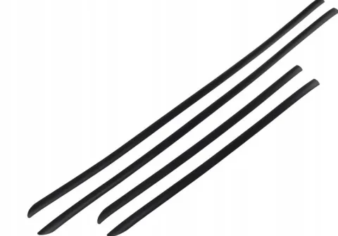 Audi A3 8P 2003-2012 - Listwy CZARNE Boczne Drzwi