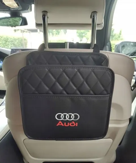 AUDI TORBA NA ZAGŁÓWEK Audi wiszący ORGANIZER SAMOCHODOWY dla pasażera tyłu