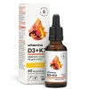Aura Herbals Witamina D3 2000IU + K2mk7 + Omega-3 30 ml w kroplach