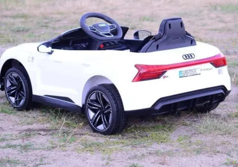 AUTO NA AKUMULATOR AUDI RS E-TRON GT , MIĘKKIE KOŁA, MIEKKIE SIEDZENIE, SUPER JAKOSĆ/QLS6888
