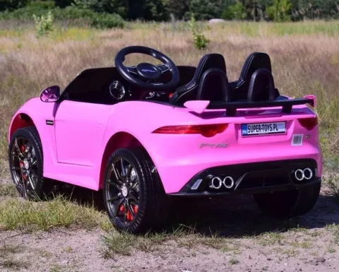 AUTO NA AKUMULATOR JAGUAR F TYPE, MIĘKKIE KOŁA, MIĘKKIE SIEDZENIE, SUPER JAKOSĆ/QLS5388
