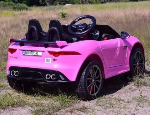 AUTO NA AKUMULATOR JAGUAR F TYPE, MIĘKKIE KOŁA, MIĘKKIE SIEDZENIE, SUPER JAKOSĆ/QLS5388