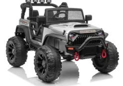Auto na akumulator Jeep JC666 Srebrny Lakierowany