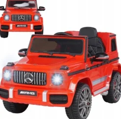 Auto na akumulator Mercedes G63 BBH-0002 Czerwony Lakier