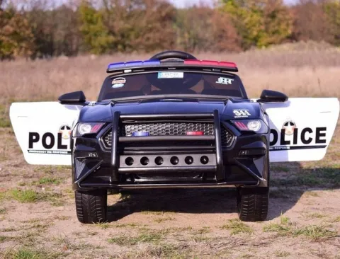 AUTO POLICJA, DŹWIĘKI, MIĘKKIE KOŁA EVA, MIĘKKIE SIEDZENIE/BBH0007