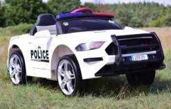 AUTO POLICJA, DŹWIĘKI, MIĘKKIE KOŁA EVA, MIĘKKIE SIEDZENIE/BBH0007