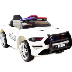 AUTO POLICJA, DŹWIĘKI, MIĘKKIE KOŁA EVA, MIĘKKIE SIEDZENIE/BBH0007