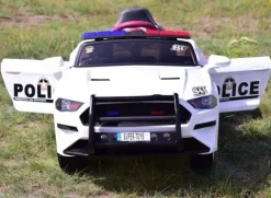 AUTO POLICJA, DŹWIĘKI, MIĘKKIE KOŁA EVA, MIĘKKIE SIEDZENIE/BBH0007
