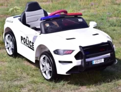 AUTO POLICJA, DŹWIĘKI, MIĘKKIE KOŁA EVA, MIĘKKIE SIEDZENIE/BBH0007