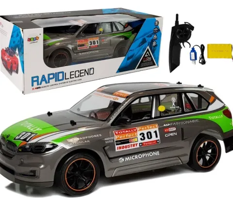 Auto Zdalnie Sterowane 1:10 2.4G Szare