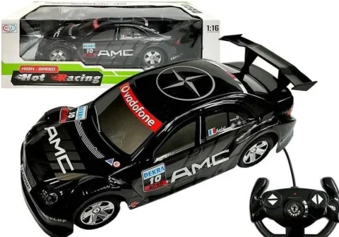 Auto Zdalnie Sterowane R/C Sportowe 1:16 Czarne