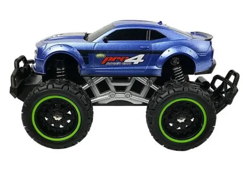Auto Zdalnie Sterowane R/C Wysokie Koła Niebieskie