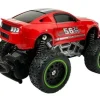 Auto Zdalnie Sterowane R/C Wysokie Koła Czerwone