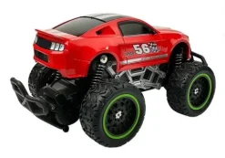 Auto Zdalnie Sterowane R/C Wysokie Koła Czerwone