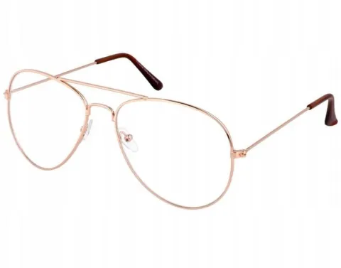 AVIATOR Okulary PILOTKI OPRAWKI metal