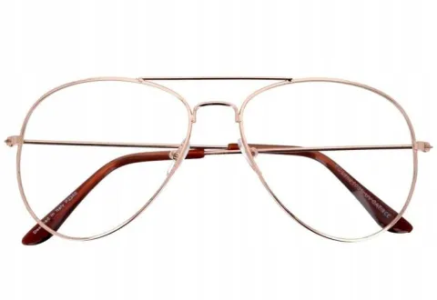 AVIATOR Okulary PILOTKI OPRAWKI metal