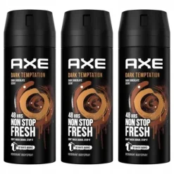 AXE Dark Temptation dezodorant 3x150 ml DEO