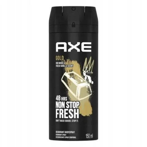 AXE GOLD Deodorant Body Spray 150ml. 48H