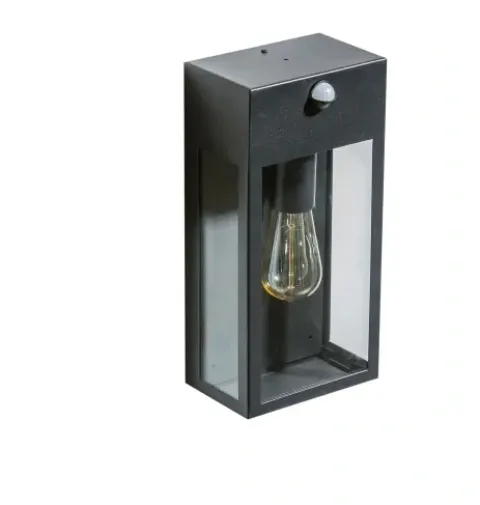 AZzardo Kinkiet ścienny elewacyjny IP44 NIKLAS WALL SENSOR BK AZ4487
