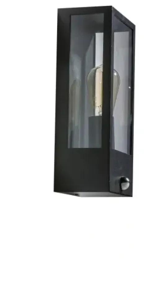 AZzardo Kinkiet ścienny elewacyjny IP44 NIKLAS WALL SENSOR BK AZ4487