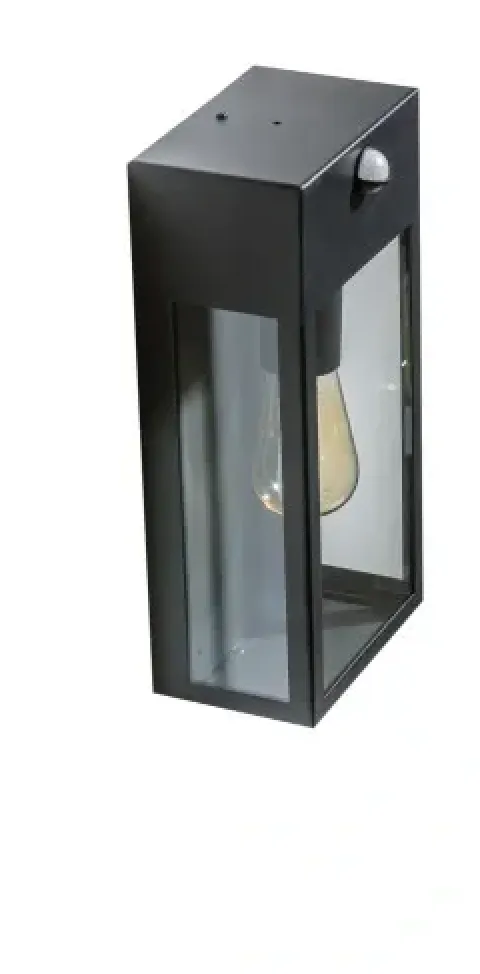 AZzardo Kinkiet ścienny elewacyjny IP44 NIKLAS WALL SENSOR BK AZ4487
