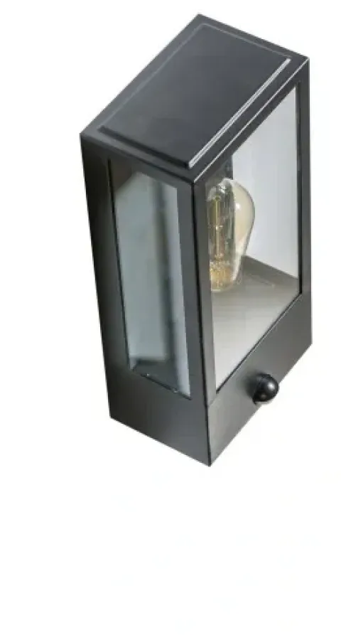 AZzardo Kinkiet ścienny elewacyjny IP44 NIKLAS WALL SENSOR BK AZ4487