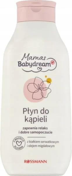 BABYDREAM PŁYN DO KĄPIELI NA DOBRE SAMOPOCZUCIE DLA KOBIET W CIĄŻY 500 ML