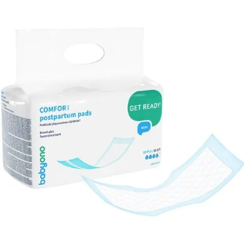BABYONO Podkłady poporodowe COMFORT 10 sztuk 597