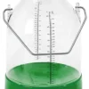 Bańka udojowa, tworzywo, zielony, 30 l, uchwyt 143 mm, Kerbl