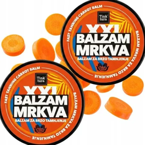 Balsam do opalania z Chorwacji TINKTURA MRKVA XXL Carrot SPF10 250ml 2szt