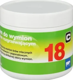Balsam do wymion z efektem rozgrzewającym ”18”, 500 ml, Can Agri