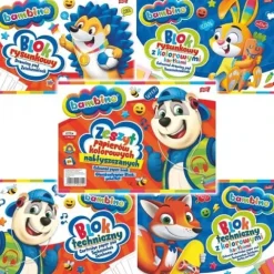 Bambino WYPRAWKA SZKOLNA XL Zestaw plastyczny do 1 klasy 22 elementy