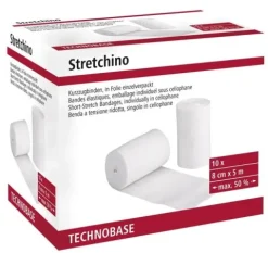 Bandaż Stretchino, 8 cm x 5 m, Kerbl