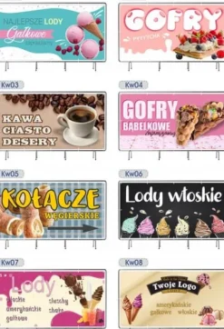 BANER REKLAMOWY 130x80cm gotowy projekt USŁUGI DEKARSKIE RYNNY plandeka