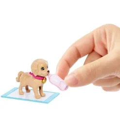 Barbie adopcja pieskow + lalka zestaw HKD86 /4