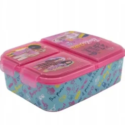 BARBIE LUNCHBOX ŚNIADANIÓWKA ORGANIZER DZIECIĘCY POJEMNIK NA KANAPKI PRZEKĄ