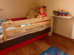 BARIERKA DO ŁÓŻKA BLOKADA OCHRONNA OSŁONA ZABEZPIECZAJĄCA DLA DZIECI