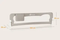 Barierka do łóżka BRAMKA OCHRONNA BLOKADA zabezpieczenie 150cm Lionelo