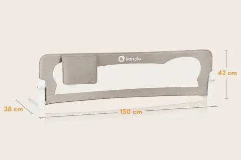 Barierka do łóżka BRAMKA OCHRONNA BLOKADA zabezpieczenie 150cm Lionelo
