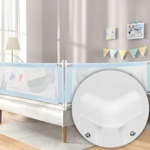 BARIERKA ECOTOYS 200CM REGULOWANA MONTOWANA UNIWERSALNIE