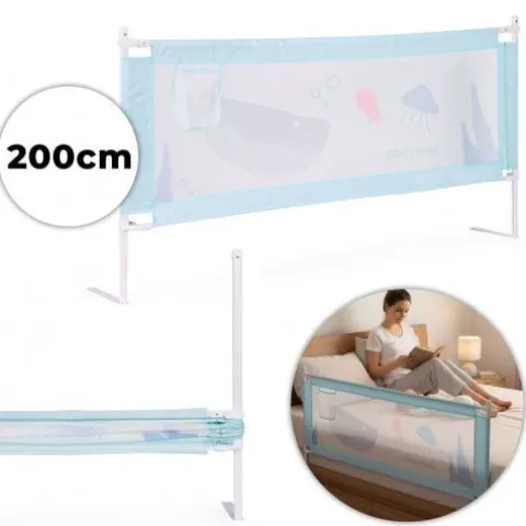 BARIERKA ECOTOYS 200CM REGULOWANA MONTOWANA UNIWERSALNIE