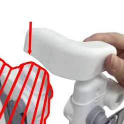 Barierka Ochronna do Łóżka Składana Bramka Zabezpieczająca Szara 160 cm