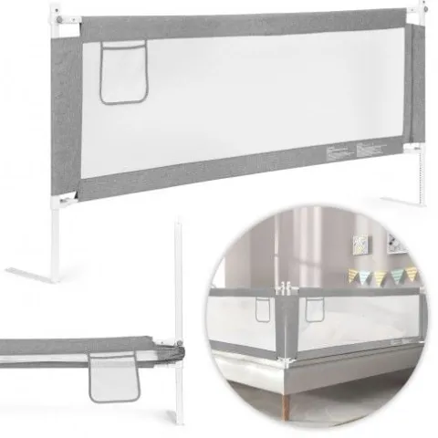BARIERKA OCHRONNA ECOTOYS 200 CM UNIWERSALNA SOLIDNA STAL