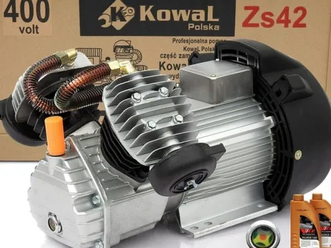 10 Bar SPRĘŻARKA 400V V2 kompresor olejowy silnik 3 FAZY pompa powietrza